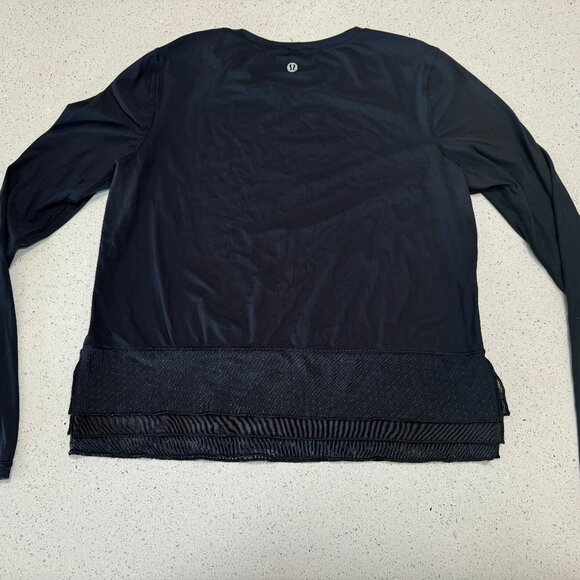 Lululemon Long Sleeve Shirt with Mesh - Picture 1 of 2